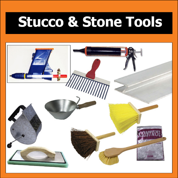 Stone and Stucco Tools